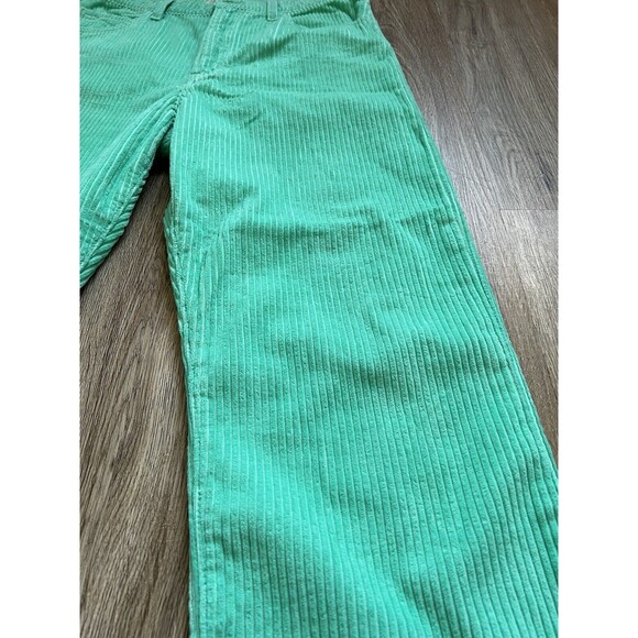 RIBCAGE CORDUROY STRAIGHT ANKLE WOMEN'S PANTS Size 31 - Picture 5 of 12